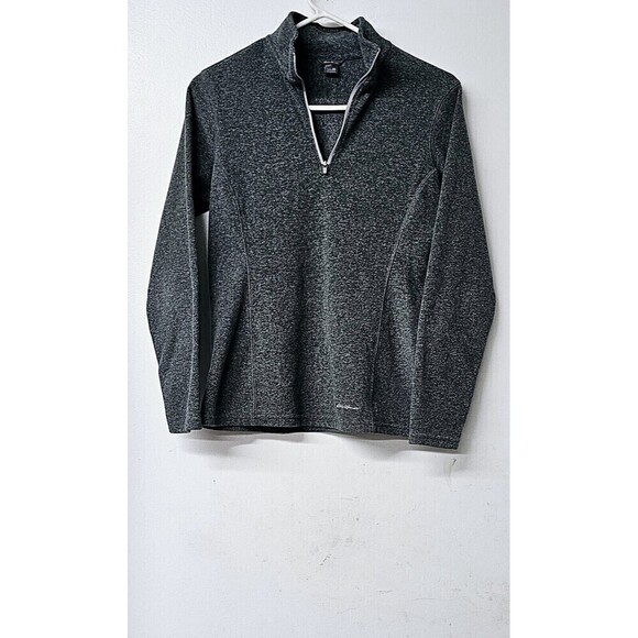 Eddie Bauer Tops - EDDIE BAUER 1/4 Zipper Plush Long Sleeve Pullover Women Sweater (XS)